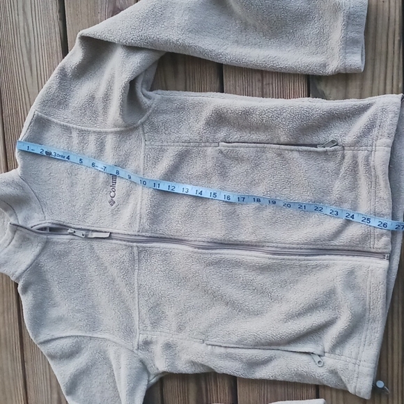 Columbia women's fleece gray jacket size S - Picture 8 of 12